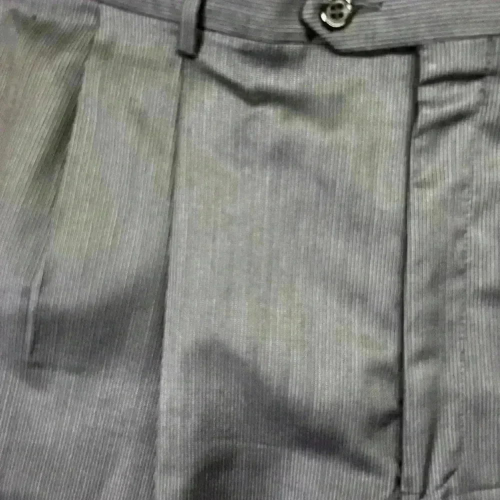 Jos. A Bank 2pc 100% Wool Suit Blazer 43L & Pants 36 Men's‎ GUC Gray Black Nice